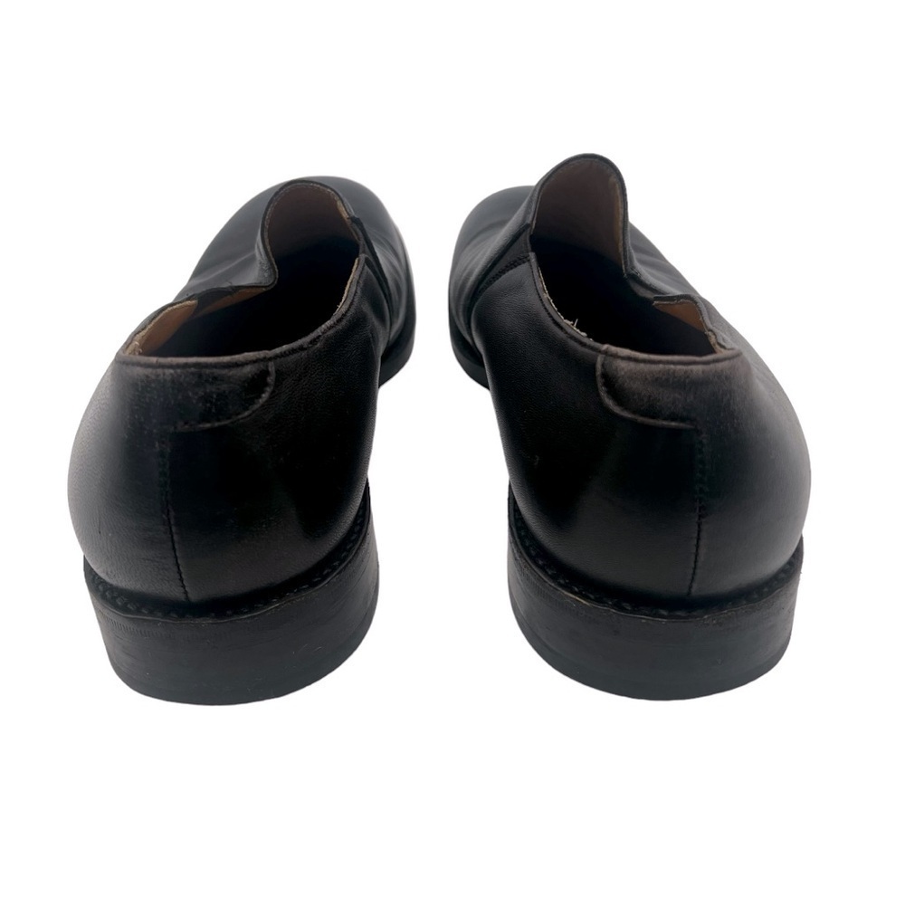 Varda Handcrafted Italian Leather Slip On Loafers in Dark Brown Men's Size 10 - Picture 4 of 11